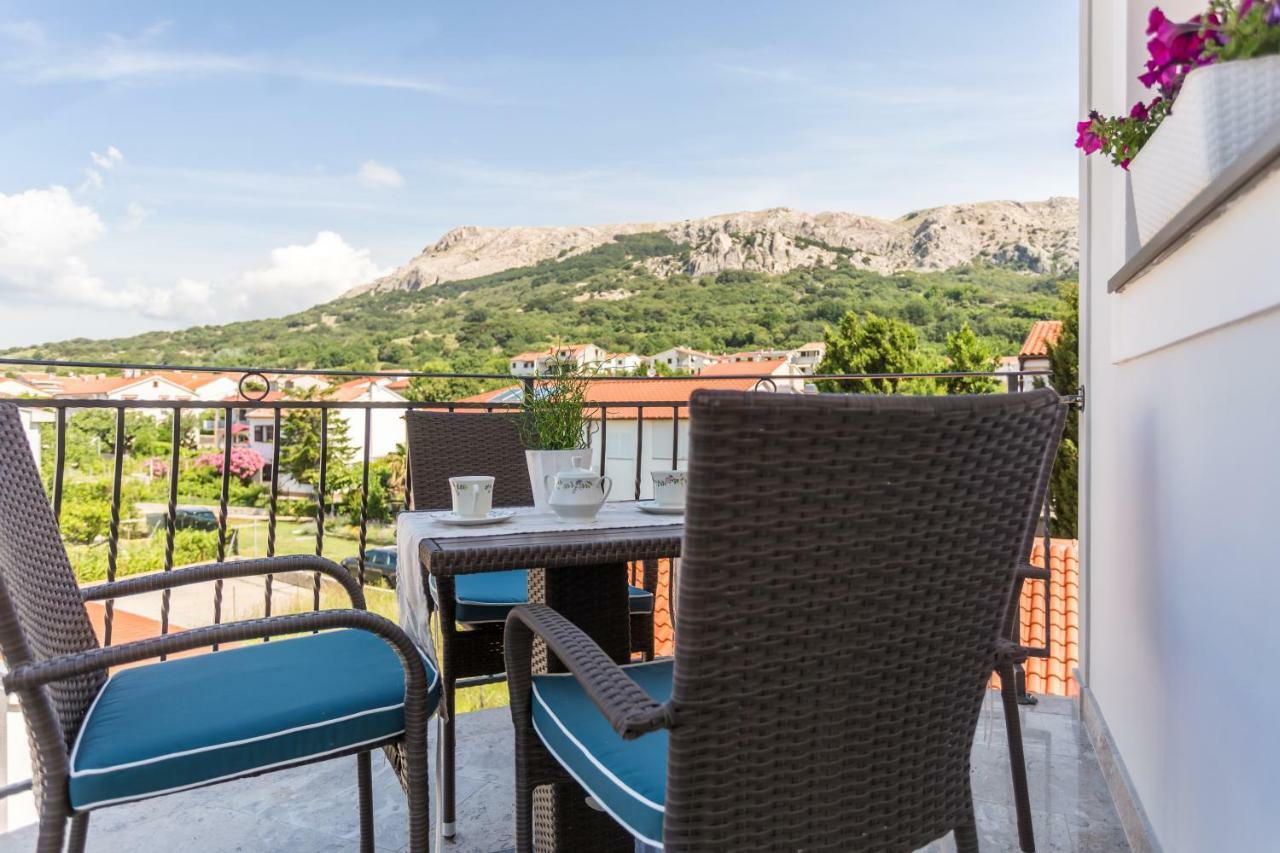 Studio Villa Ivka Baška Exteriér fotografie